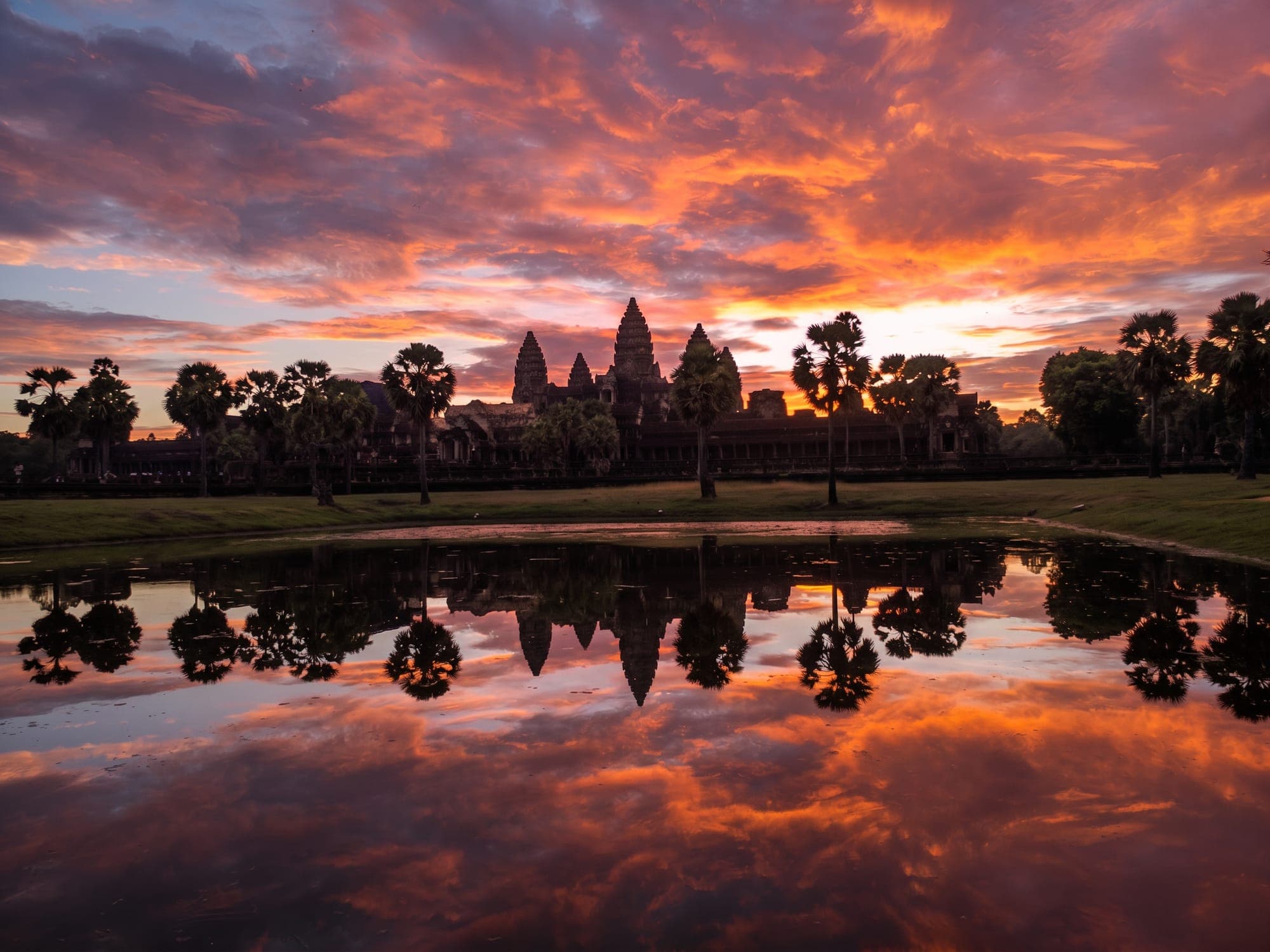 Angkor Wat at sunrise