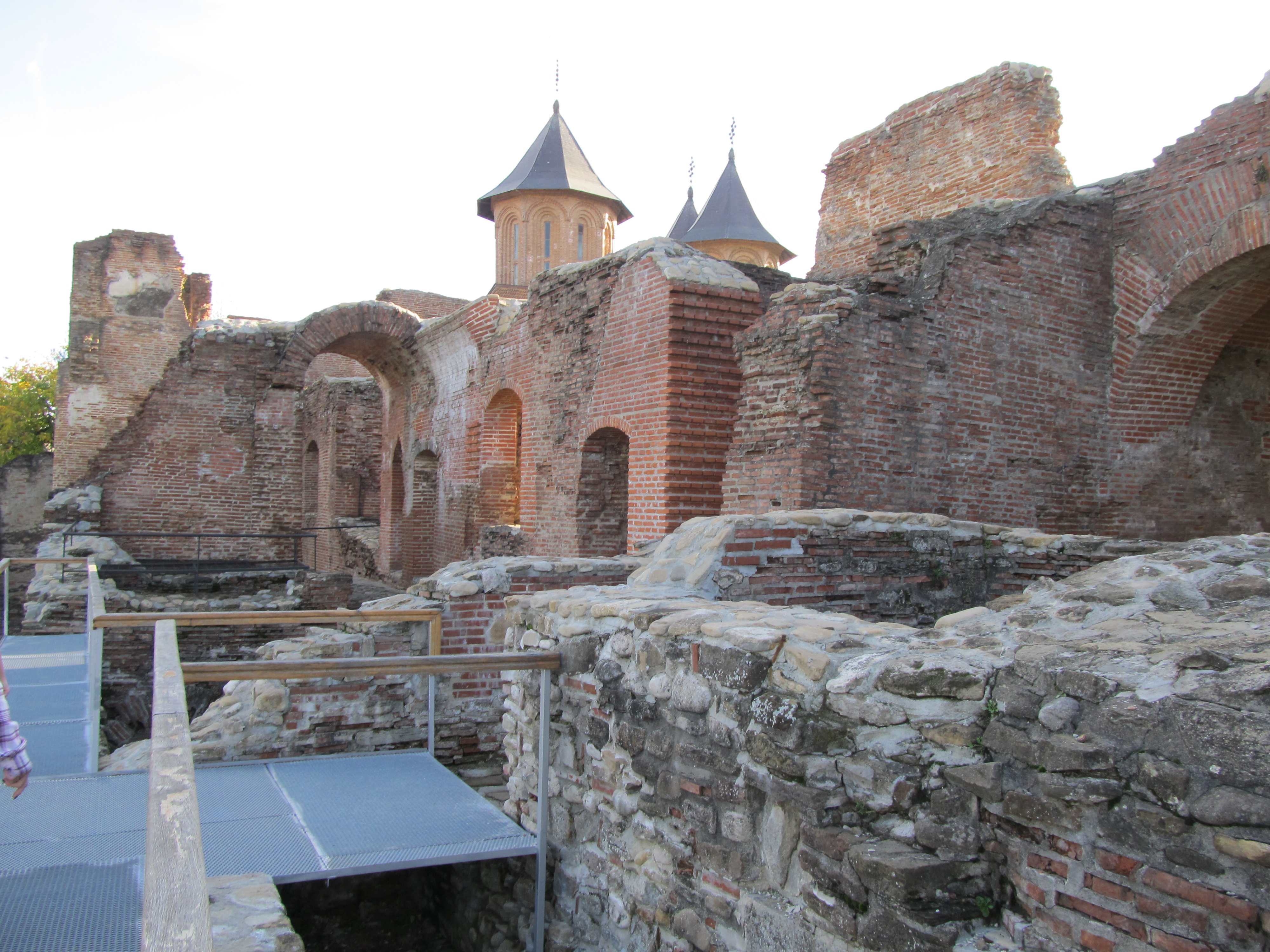 The ruins of the Princely Court at Târgoviște — where the Easter feast ended badly for the boyars